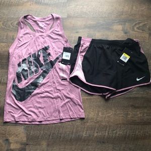 Nike outfit! Both NWT! Top-XS Shorts-S